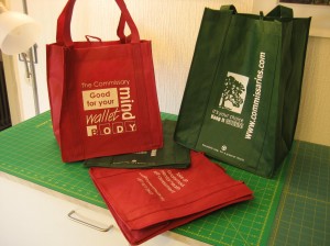 These are the only two styles of recycled bags I have managed to collect so far...