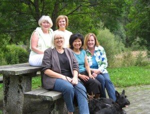 From left to right; Susan, Barbara, Kimberly, Mi Young, and Stacey