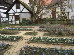 A lovely German winter garden.