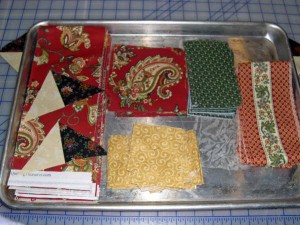 Pat's mystery quilt fabrics version #2