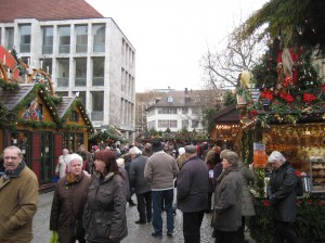 A view of the market streets