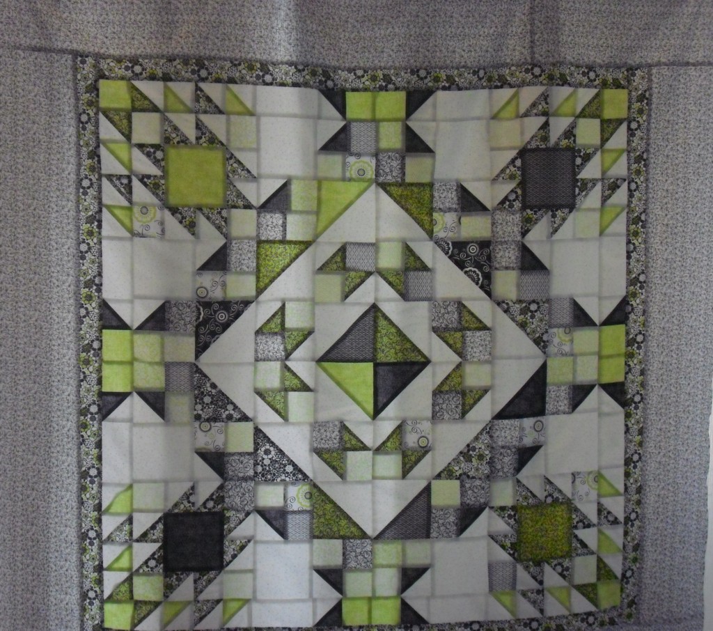 s Anvils mystery quilt top