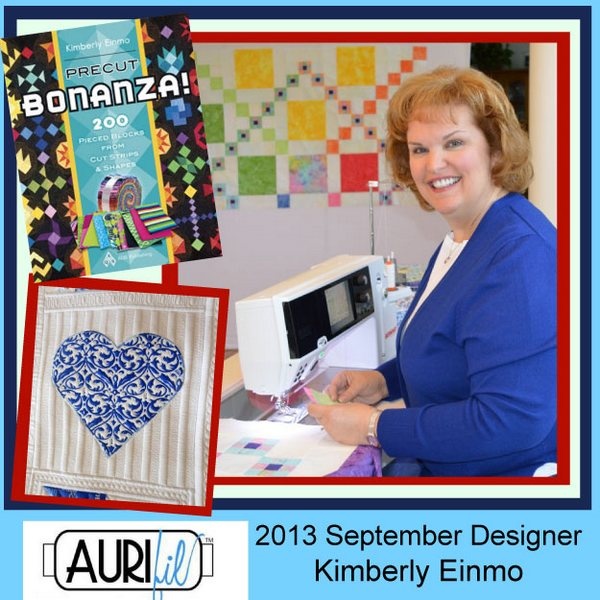 2013 Kimberly Einmo September Aurifil designer button