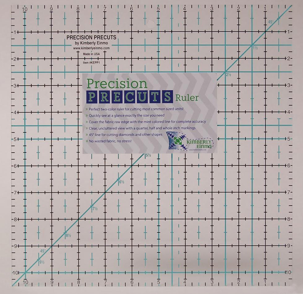 Precision Flying Geese Ruler – Kimberly Einmo