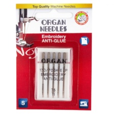 Organ Needles Anti Glue Size 75/11 Blister Pack