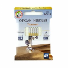 Organ Needles Titanium Size 90/14 Pack