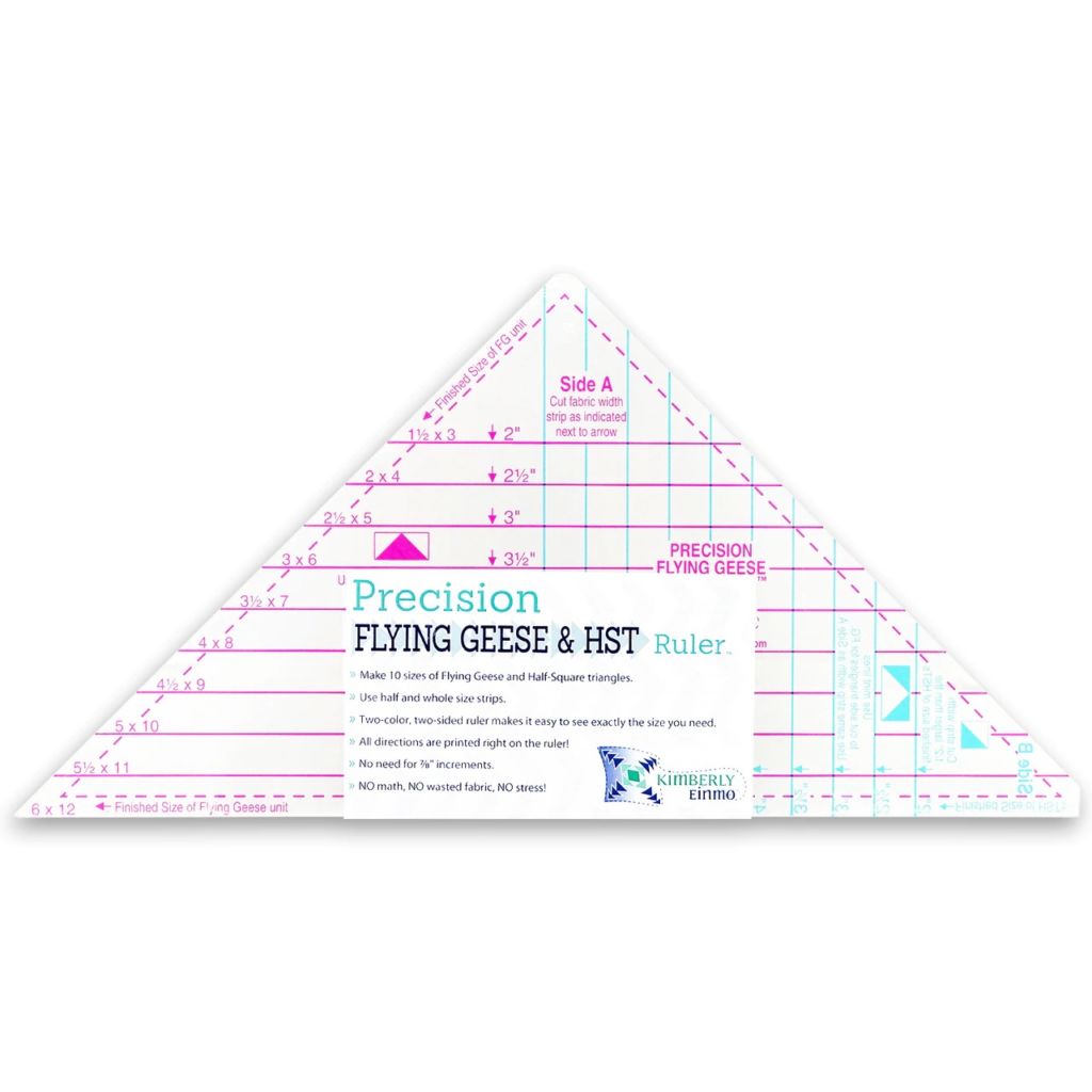 Precision Flying Geese Ruler – Kimberly Einmo